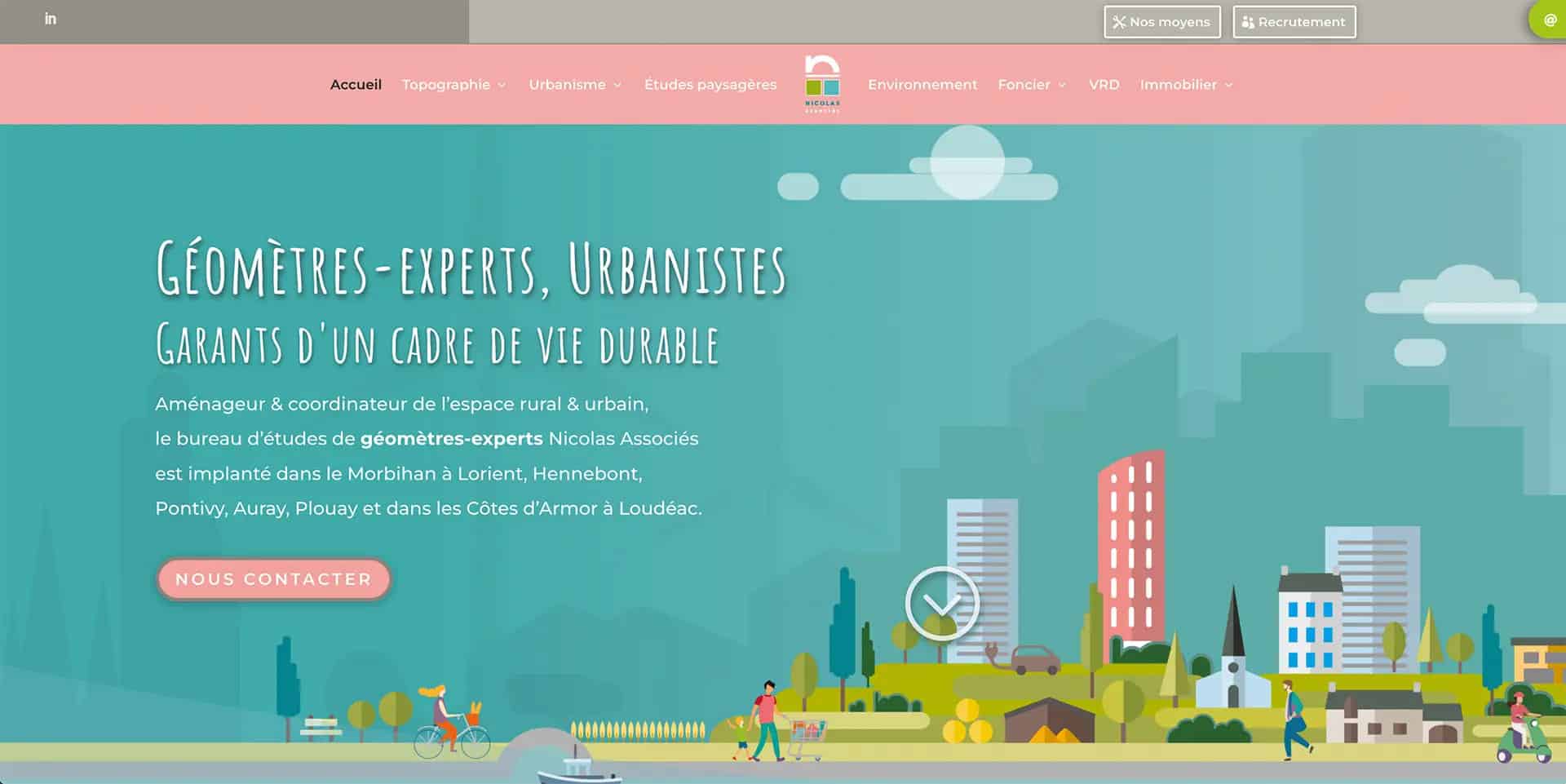 Site_internet_intro page d'accueil du site nicolas-associes.com