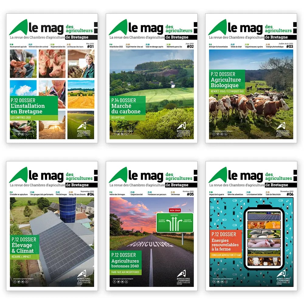 couvertures_magazine 6 couvertures du magazine